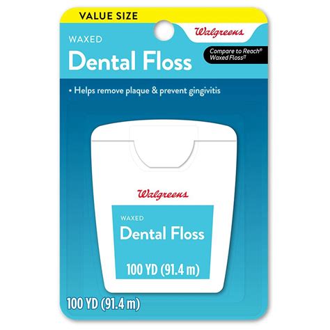 dental floss walgreens|ada approved dental floss.